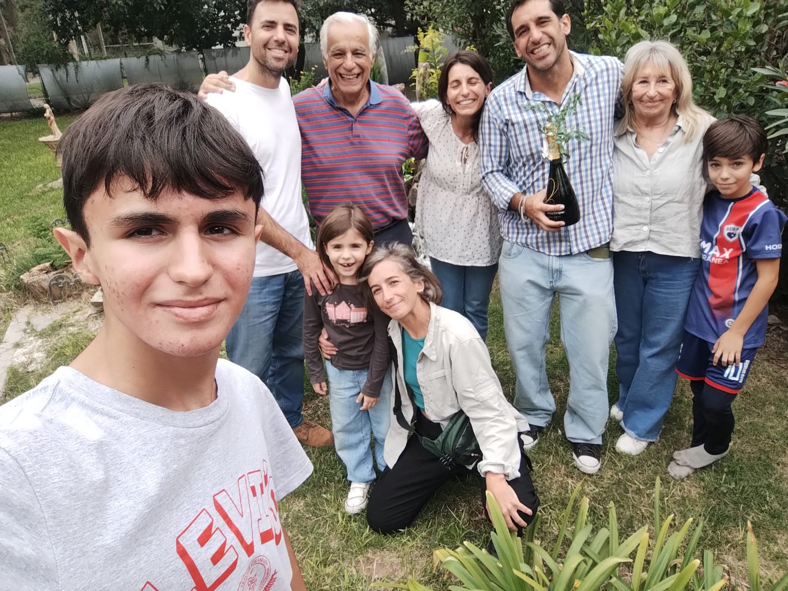 Familias felices en Residencia Desbiens